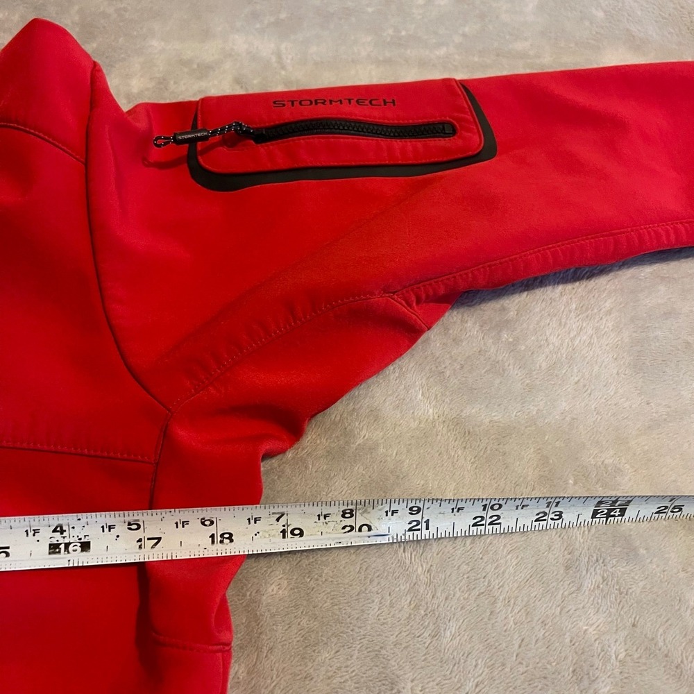 Stormtech Performance Mens Red Softshell Jacket F… - image 6